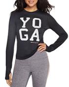 Spiritual Gangster Yoga Graphic Top