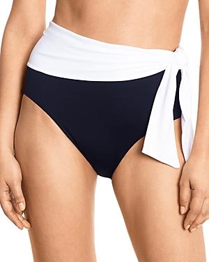 Lauren Ralph Lauren Bel Air High-waist Sash Bikini Bottom