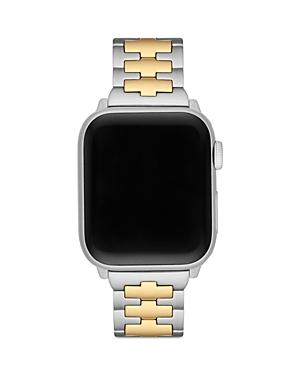 Tory Burch Apple Watch Reva Two Tone Stainless Steel Bracelet, 38mm/40mm
