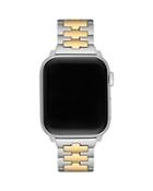 Tory Burch Apple Watch Reva Two Tone Stainless Steel Bracelet, 38mm/40mm