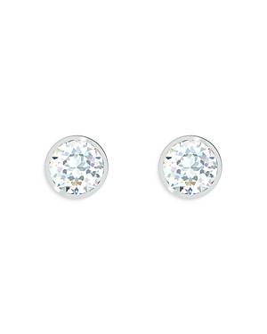 Swarovski Bezel Set Stud Earrings