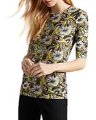 Ted Baker Adria Printed High Neck Top
