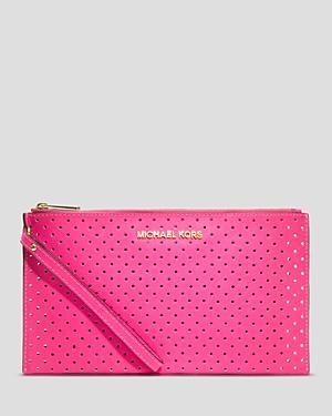 Michael Michael Kors Clutch - Large Perforated