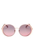 Loveshackfancy Women's Hawkins Round Sunglasses, 58mm