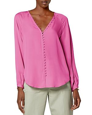 Joie Shariana Silk Button Blouse
