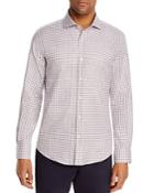 Dylan Gray Heathered Gingham Classic Fit Shirt