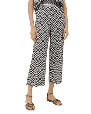 Marella Yoga Geo Print Cropped Pants