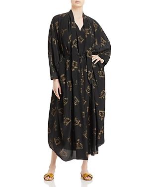 Lanvin Printed Maxi Dress