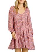 Sanctuary New Crush Floral Print Babydoll Dress