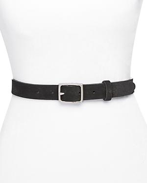 Rag & Bone Women's Baby Boyfriend Suede Belt