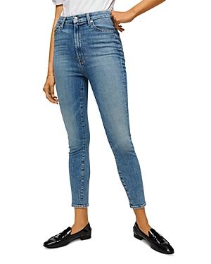 7 For All Mankind Aubrey Ankle Skinny Jeans In Sloan Vintage Blue