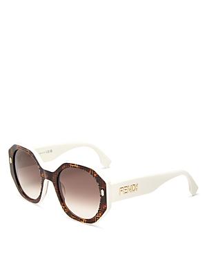 Fendi Unisex Geometric Sunglasses, 54mm