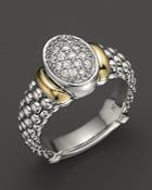Lagos 18k Gold And Sterling Silver Diamond Twilight Ring