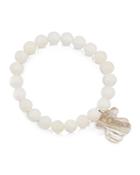 Tous Mother-of-pearl Beaded Bracelet With Bear Charm