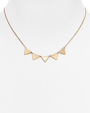 Phyllis + Rosie Mini Spike Necklace, 16