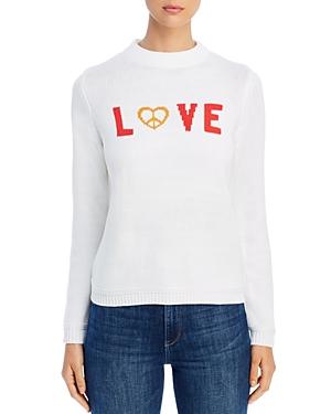 525 America Intarsia Love Graphic Sweater