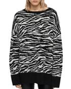 Allsaints Zebra Stripe Sweater