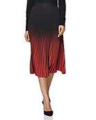 Reiss Marlie Pleated Ombre Skirt