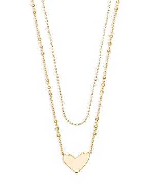 Kendra Scott Ari Heart Layered Pendant Necklace, 20-21