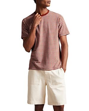Ted Baker Regular Fit Gingham Tee