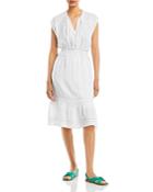 Rails Ashlyn Smocked Open Trim Dress