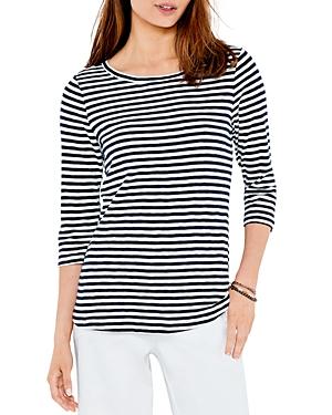 Nzt Striped Boat Tee