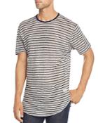 Kinetix Heathered-stripe Tee