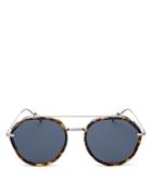 Dior Homme Vintage Round Combination Sunglasses, 52mm
