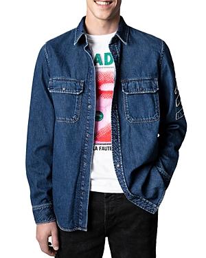 Zadig & Voltaire Denim Shirt Jacket