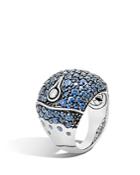 John Hardy Bamboo Sterling Silver Lava Dome Ring With Blue Sapphire - 100% Bloomingdale's Exclusive