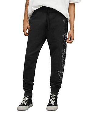 Allsaints Rene Slim Fit Logo Sweatpants