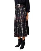 Ba & Sh Ihia Tiered Midi Skirt