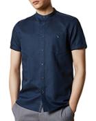 Ted Baker Slim-fit Band Collar Shirt