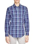 Brooks Brothers Plaid Broadcloth Regular Fit Button Down Shirt
