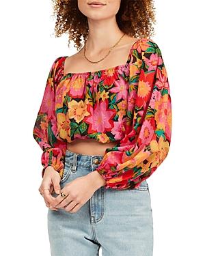 Billabong Sun Daze Floral Print Crop Top