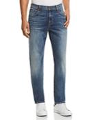 7 For All Mankind Straight Fit Jeans In Gaston