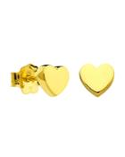 Tous 18k Gold Mini Heart Stud Earrings