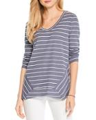 Nic+zoe Splice Striped Top