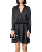 Zadig & Voltaire Wrap-style Above-the-knee Dress