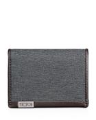 Tumi Alpha Gusseted Card Case Id Wallet