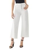 Dl1961 Hepburn High-rise Cropped Wide-leg Jeans In Tallac