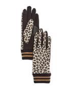 Echo Leopard Print Tech Gloves