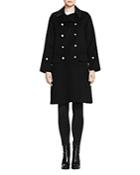 The Kooples Double Breasted Wool Coat