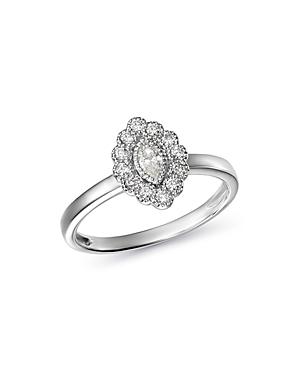 Bloomingdale's Diamond Marquis Ring In 14k White Gold, 0.30 Ct. T.w. - 100% Exclusive
