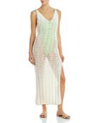 Flook The Label Piper Crochet Maxi Dress Swim Cover-up