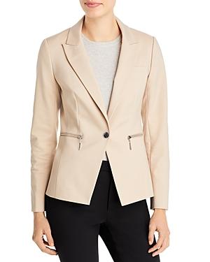 T Tahari Notched Lapel Blazer