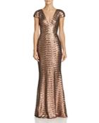 Dress The Population Lina Sequined Gown