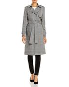 Kenneth Cole Glen Plaid Trench Coat