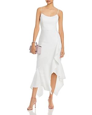 Aqua Ruffle Midi Dress - 100% Exclusive