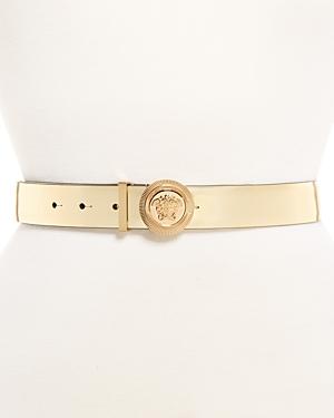 Versace Women's Medusa Biggie Leather Belt